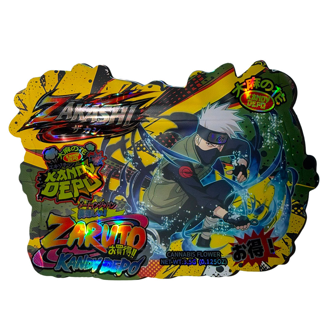 Cali Packs 3.5g Empty Mylar Bags Packaging