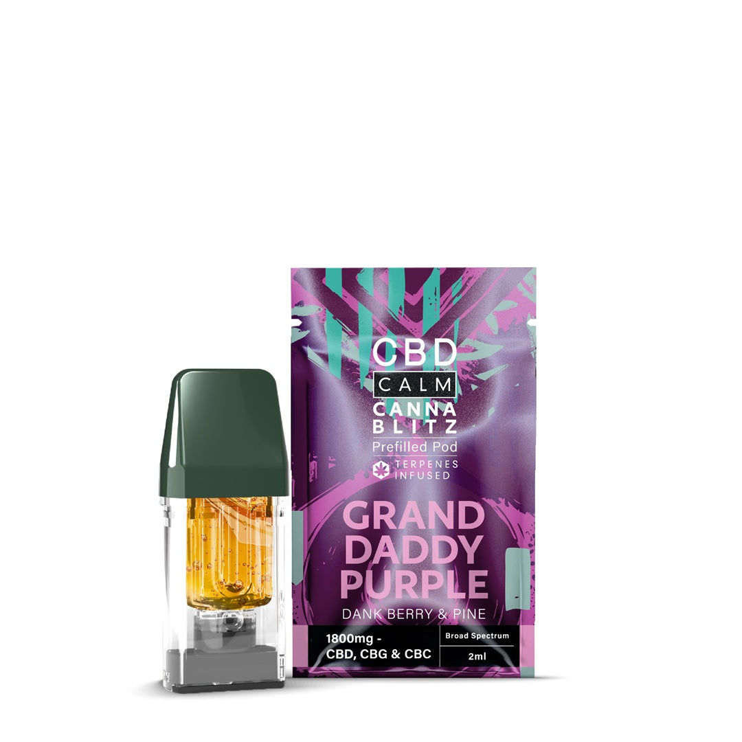 CBD Calm Cannablitz 1800mg Replacement Pod
