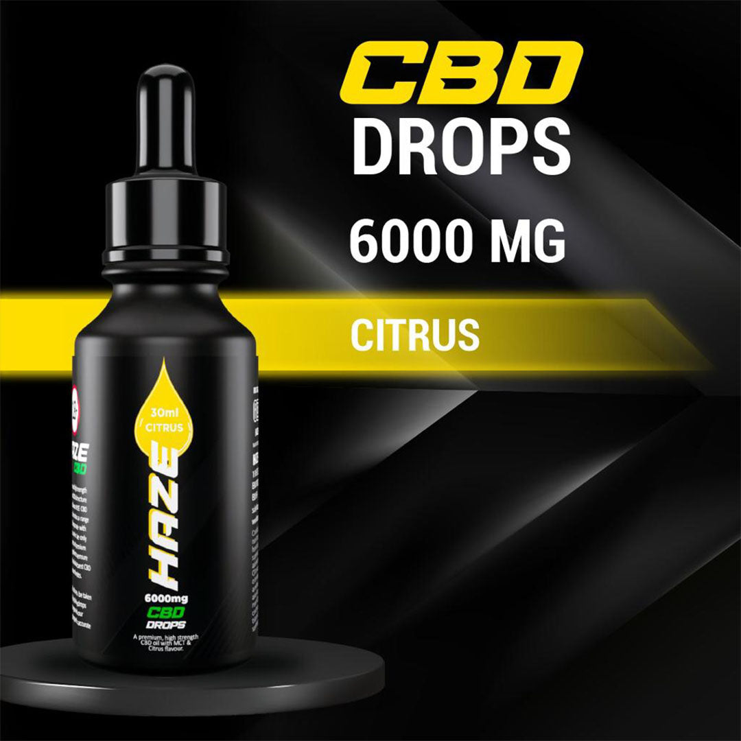 Citrus Haze CBD Drops 30ml 6000mg