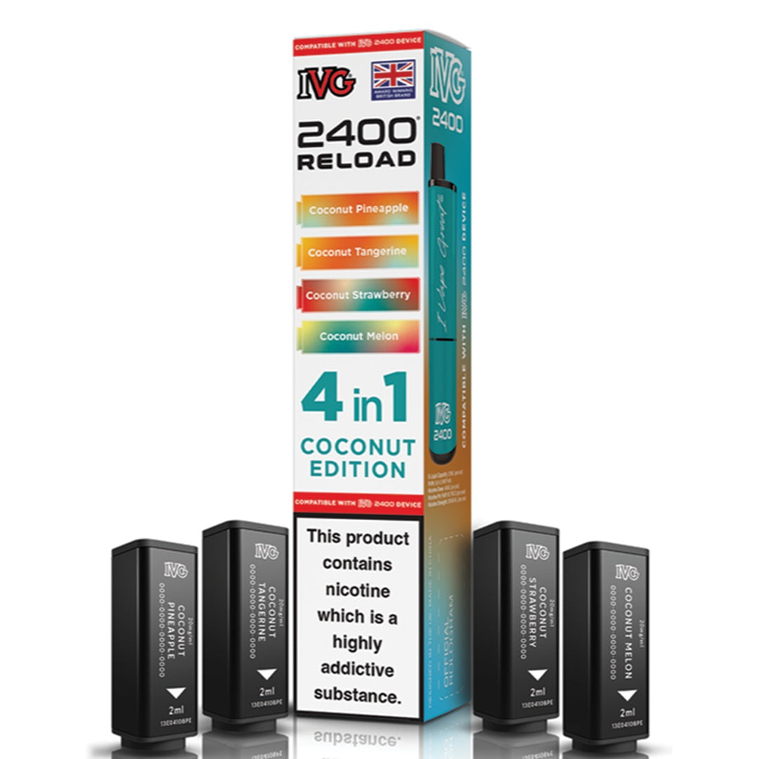 IVG 2400 Reload 4in1 Prefilled POD