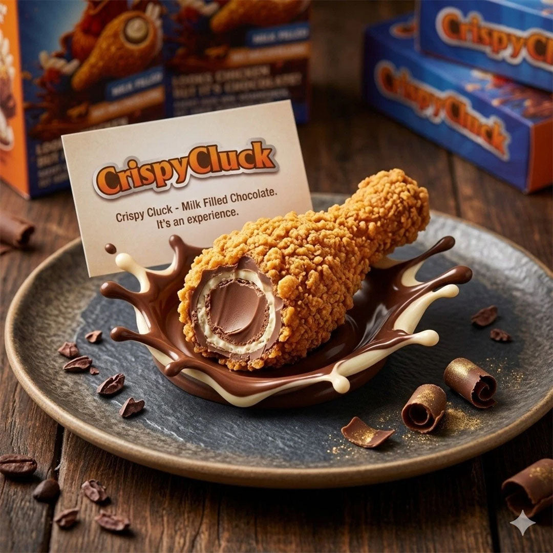 Crispy Cluck Chocolate Milk Filled – Realistic Chicken Shaped Chocolate 18pcs