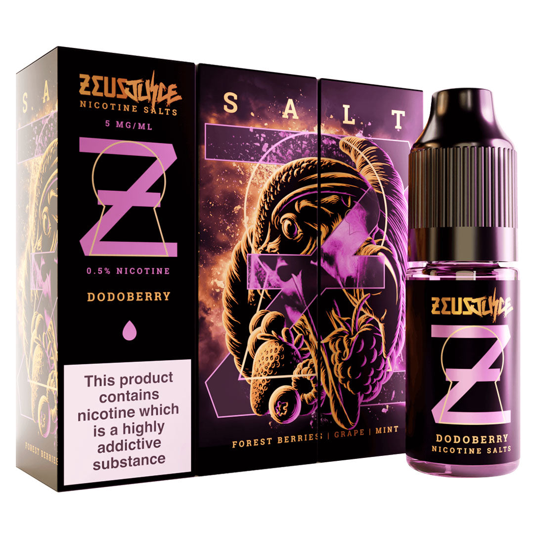 Dodoberry Nicotine Salt By Zeus Juice 10ml