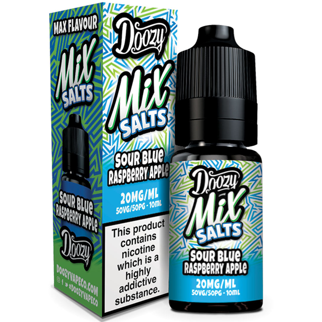 Doozy Mix Salts Sour Blue Raspberry Apple Nic Salt E-liquid