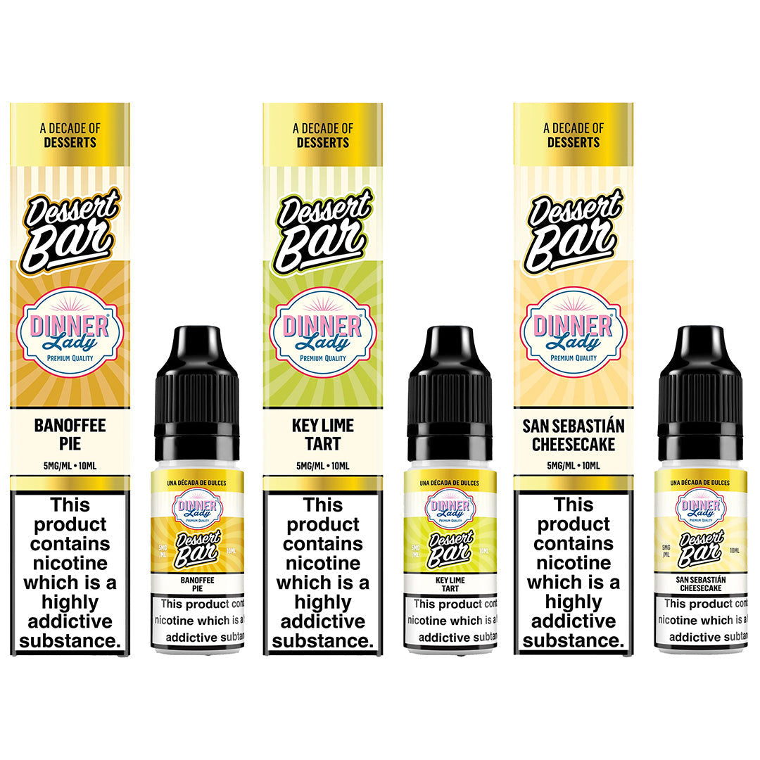 Dinner Lady - Desserts Bar Salts 10ml (5mg)