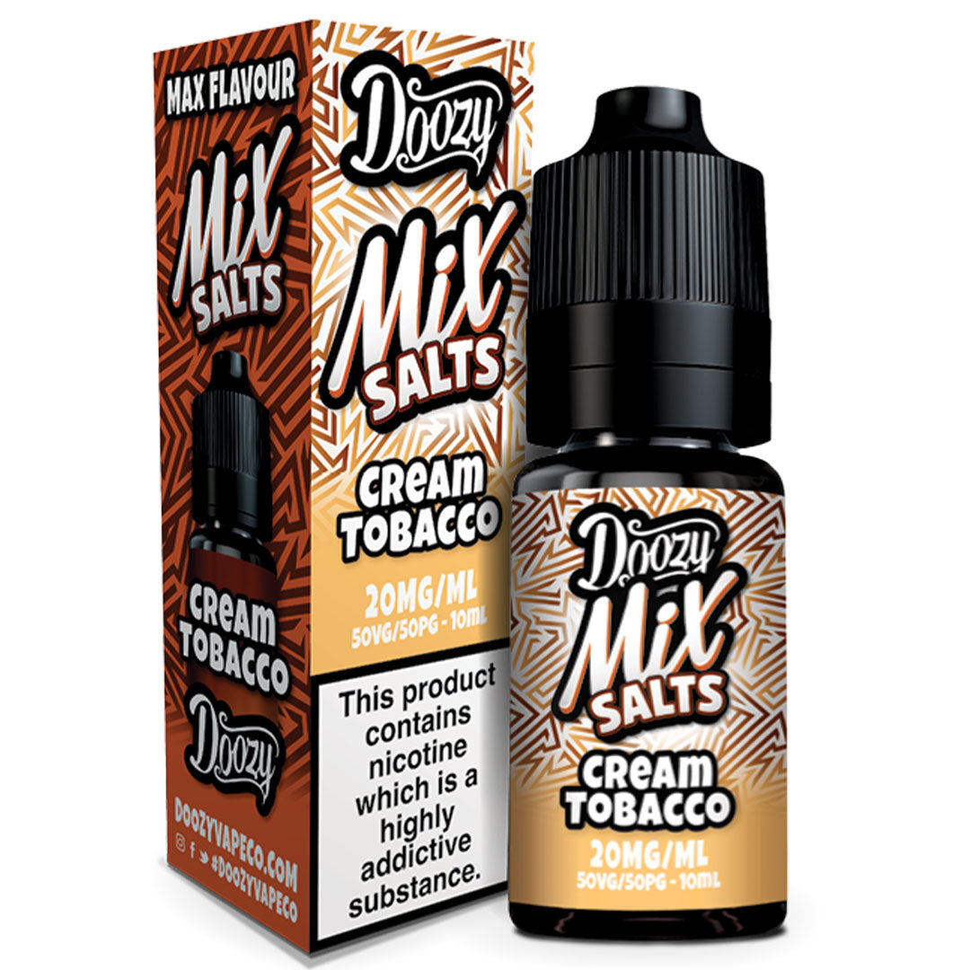 Doozy Mix Salts Cream Tobacco Nic Salt E-liquid