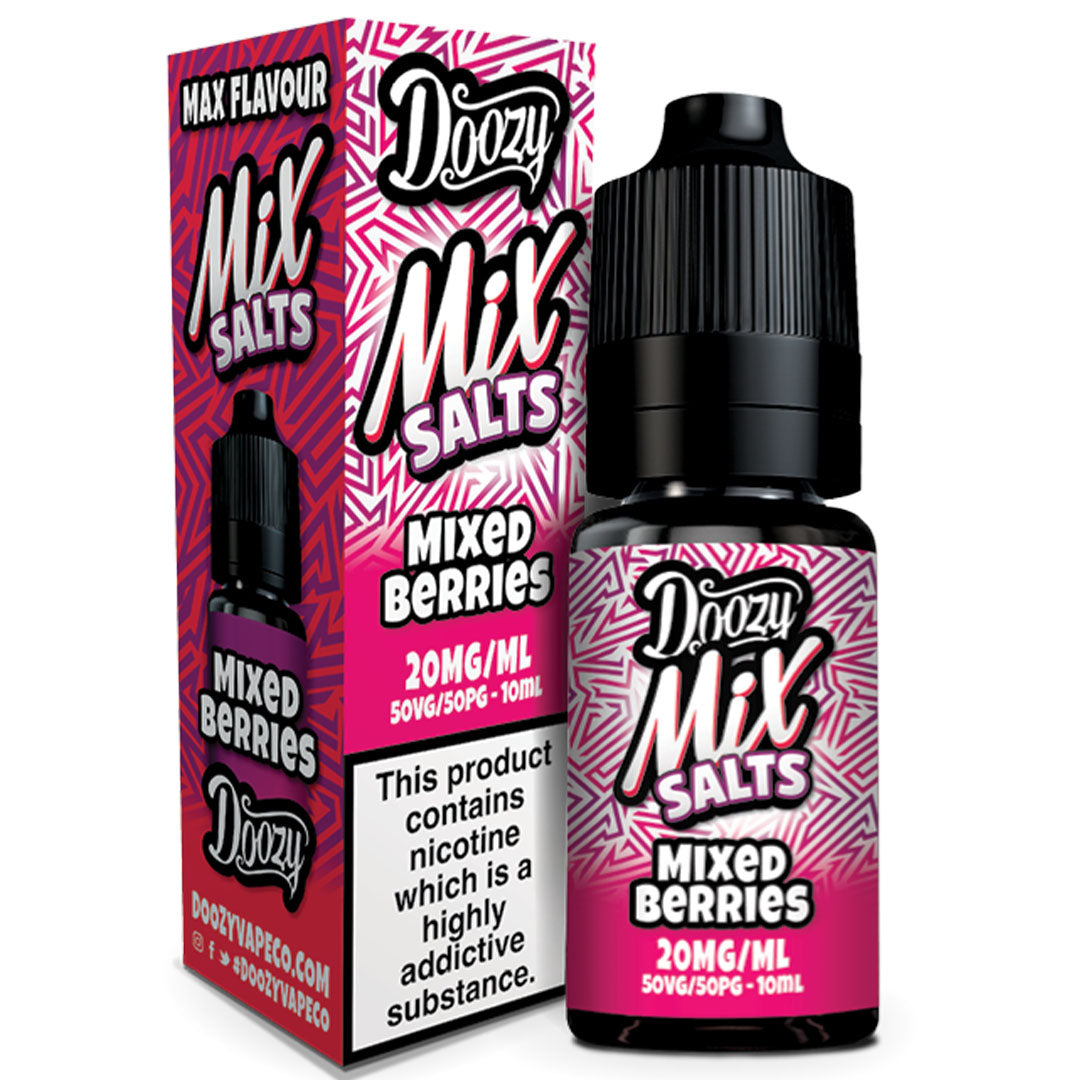 Doozy Mix Salts Mixed Berries Nic Salt E-liquid