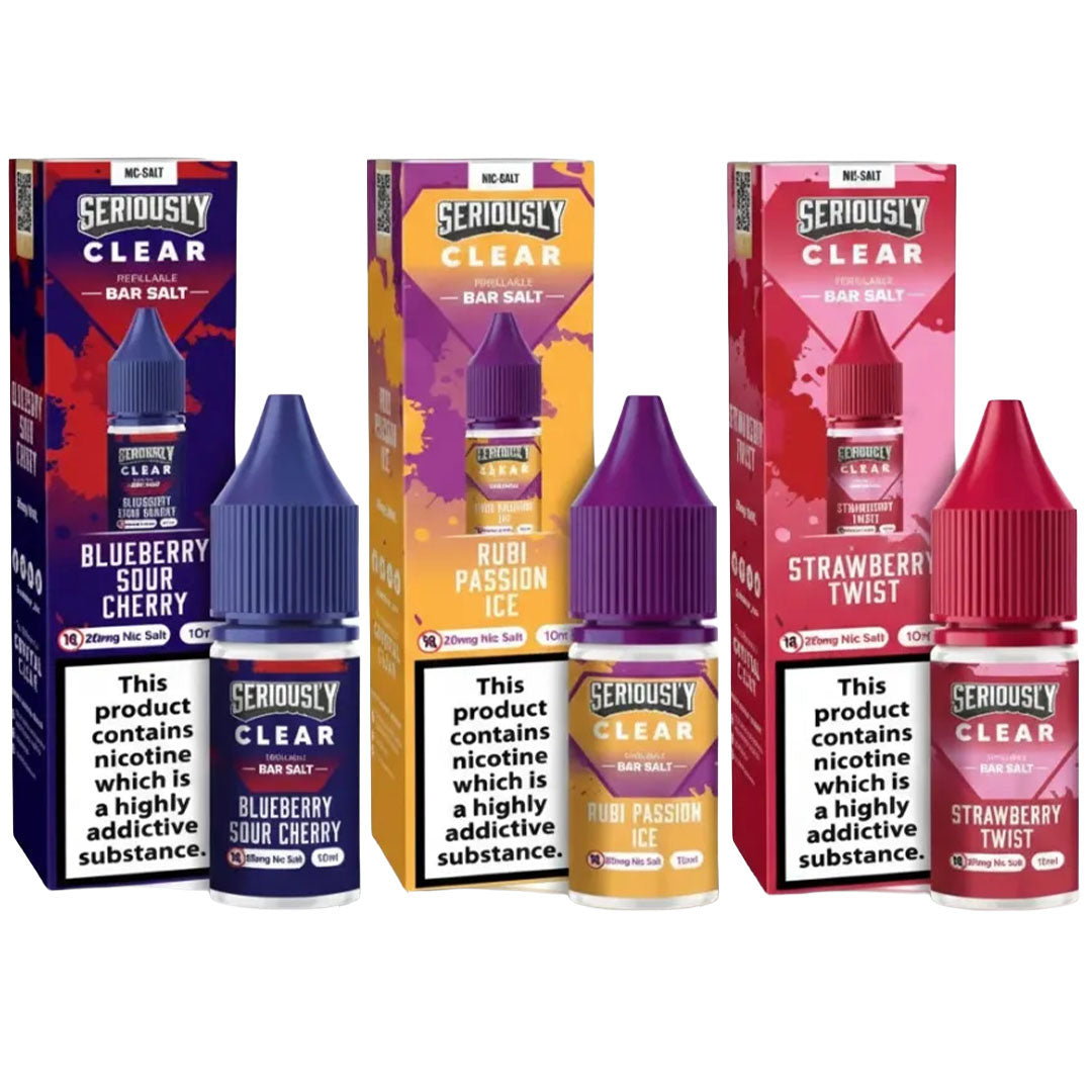 Doozy Vape Seriously Clear Nic Salts 10mg