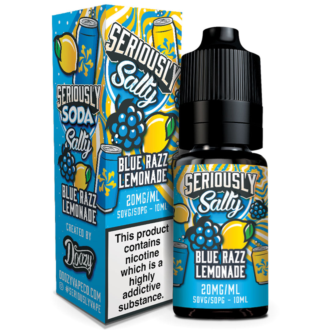 Doozy Vape Seriously Salty - Blue Razz Lemonade