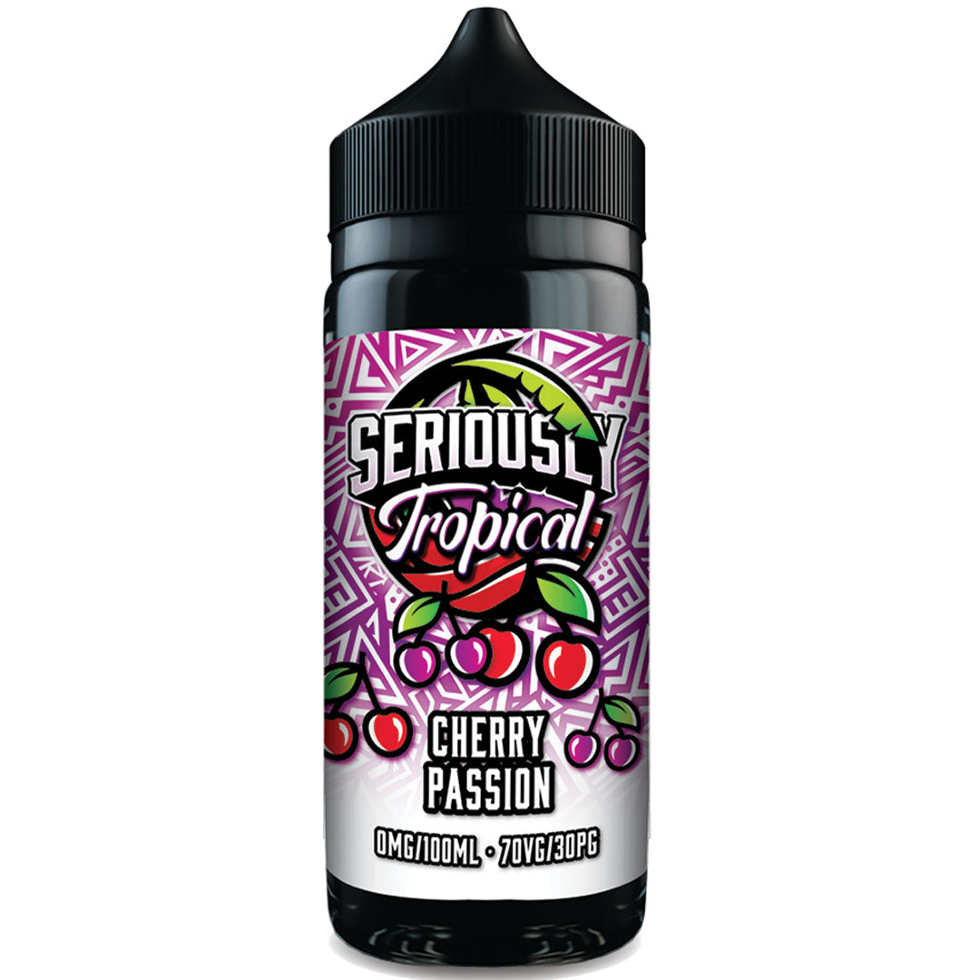 Doozy Vape Seriously Tropical - Cherry Passion 0mg 100ml