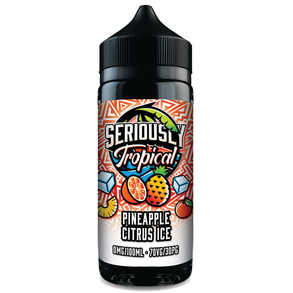 Doozy Vape Seriously Tropical - Pineapple Citrus Ice 0mg 100ml