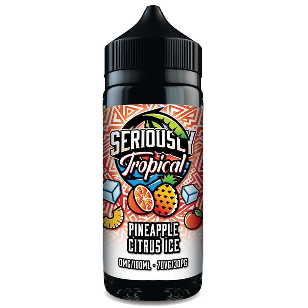 Doozy Vape Seriously Tropical - Pineapple Citrus Ice 0mg 100ml