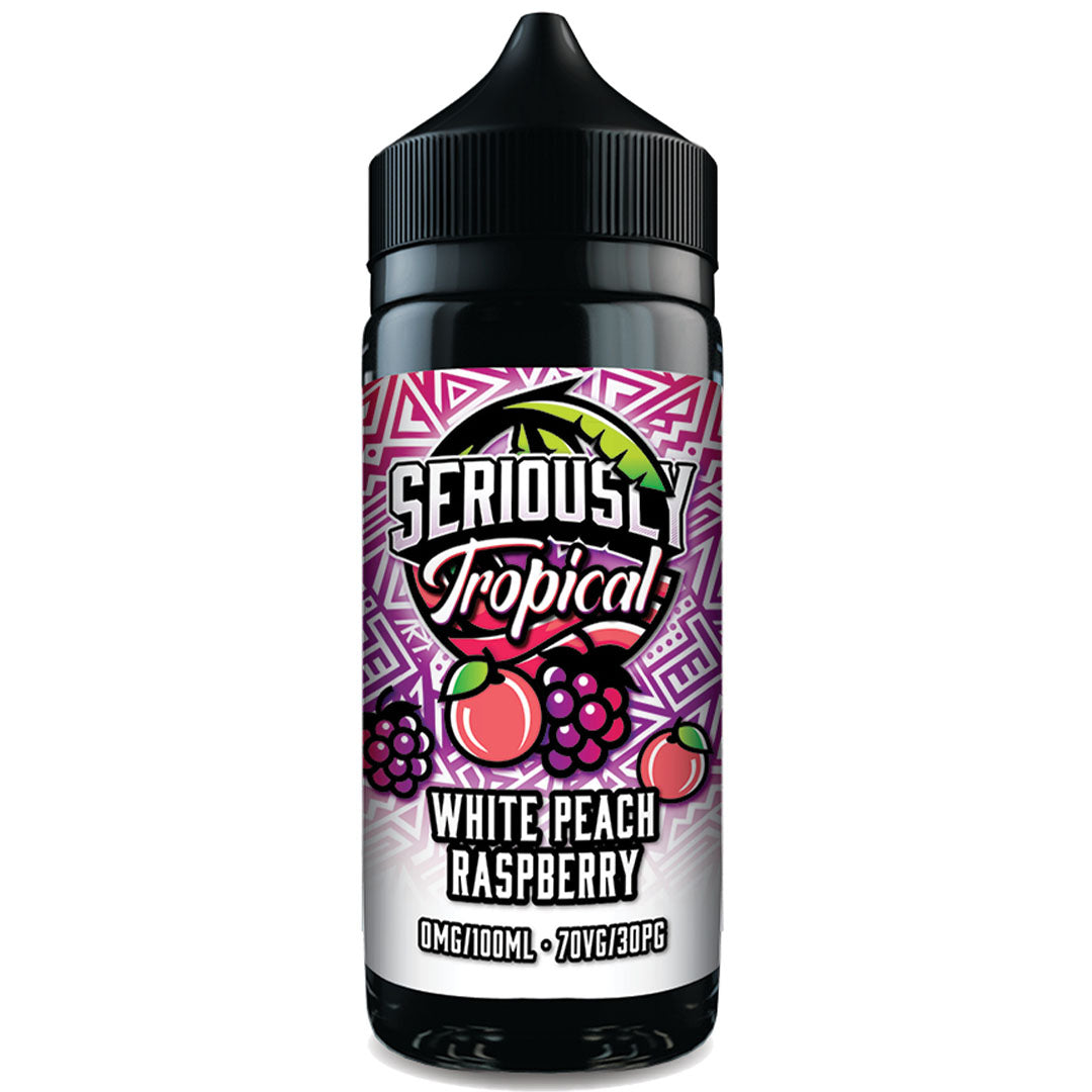 Doozy Vape Seriously Tropical - White Peach Raspberry 0mg 100ml
