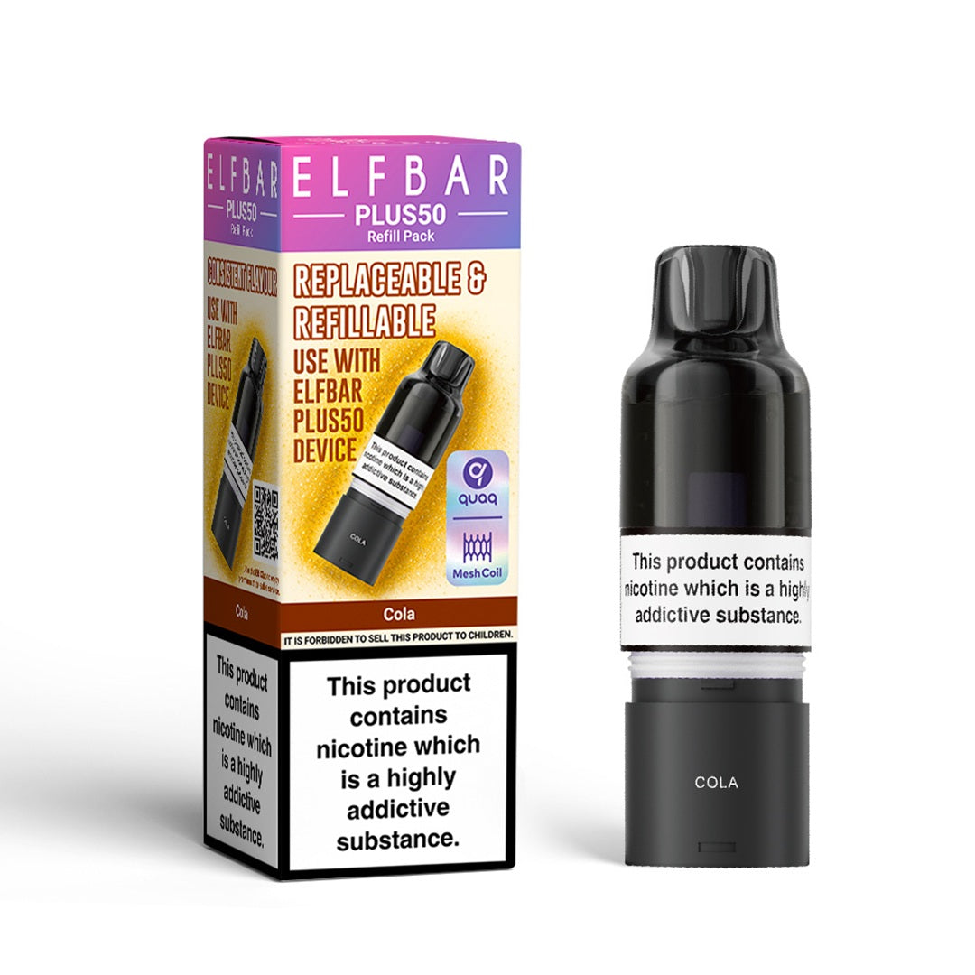Elf Bar Plus 50 Prefilled Pod