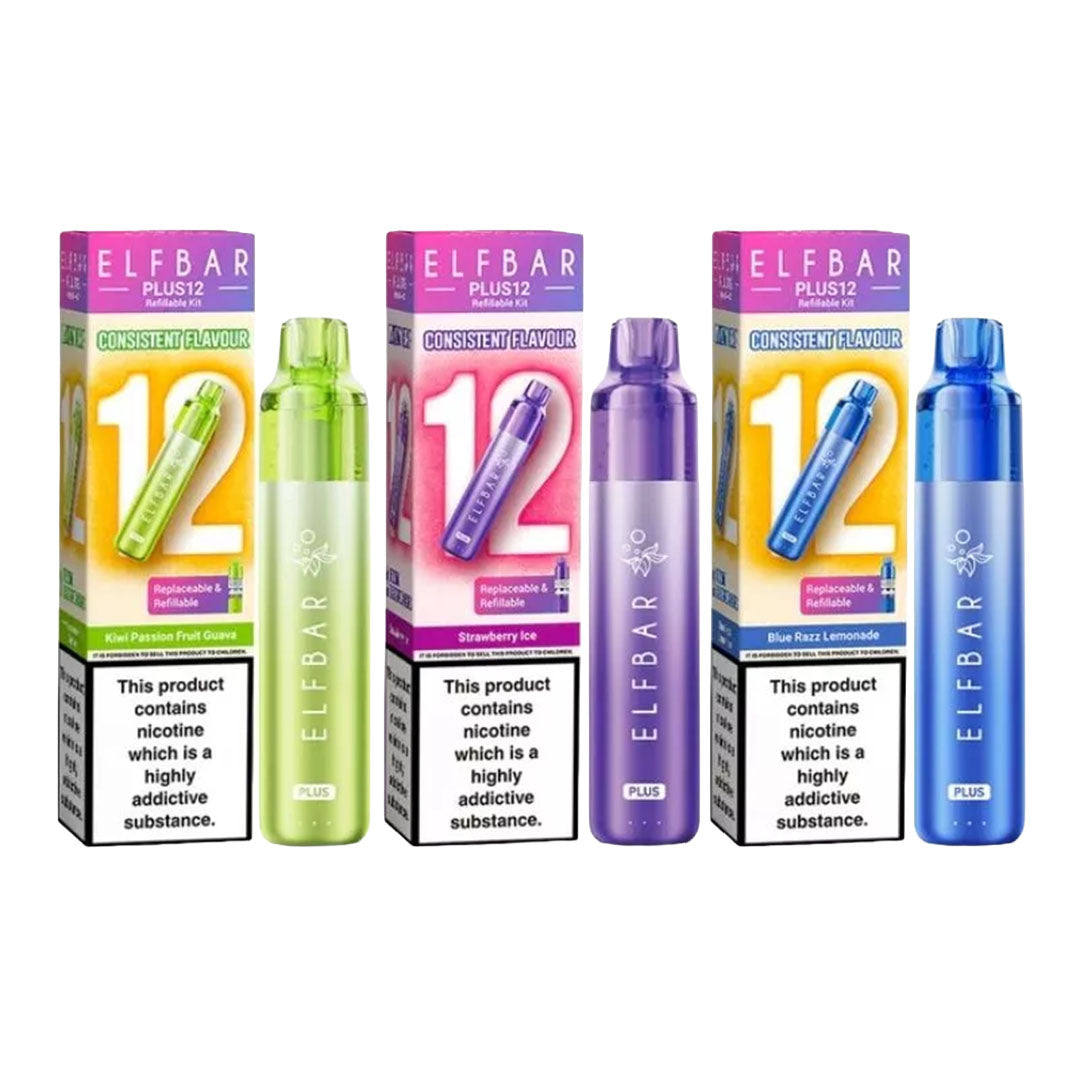 Elf Bar Plus 12 Prefilled Pod Kit