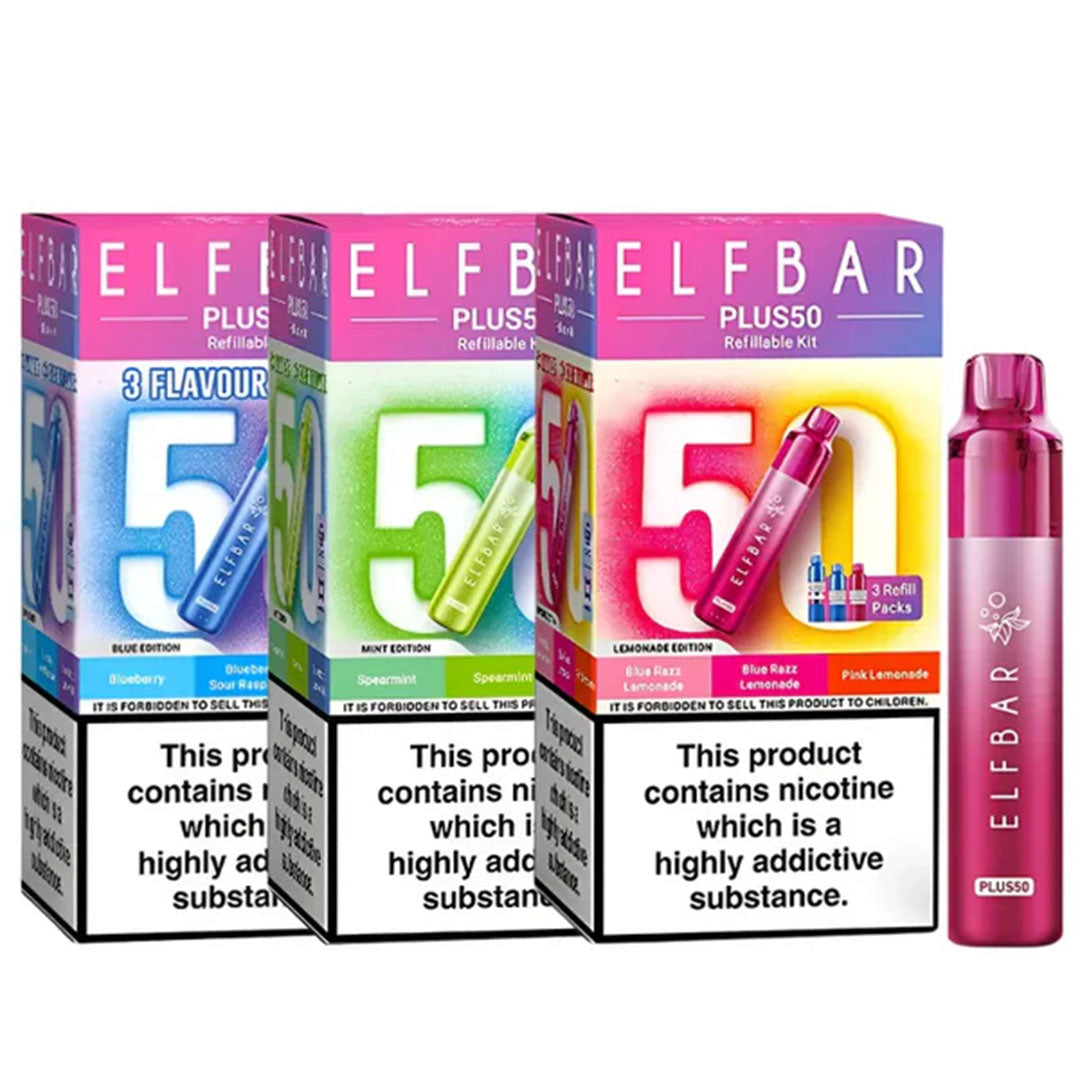 Elf Bar Plus 50 Prefilled Pod Vape Kit