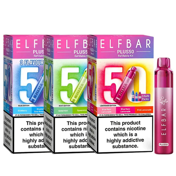 Elf Bar Plus 50 Prefilled Pod Vape Kit