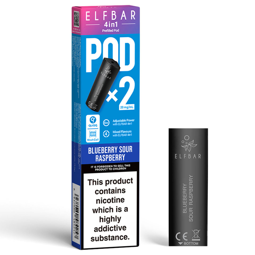 Elf Bar 4 in 1 Prefilled POD (Pack of 2)