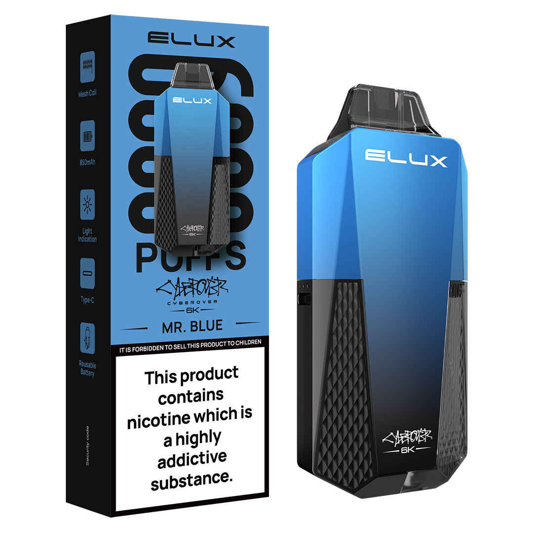 Elux Cyberover 6k Prefilled Vape KIT