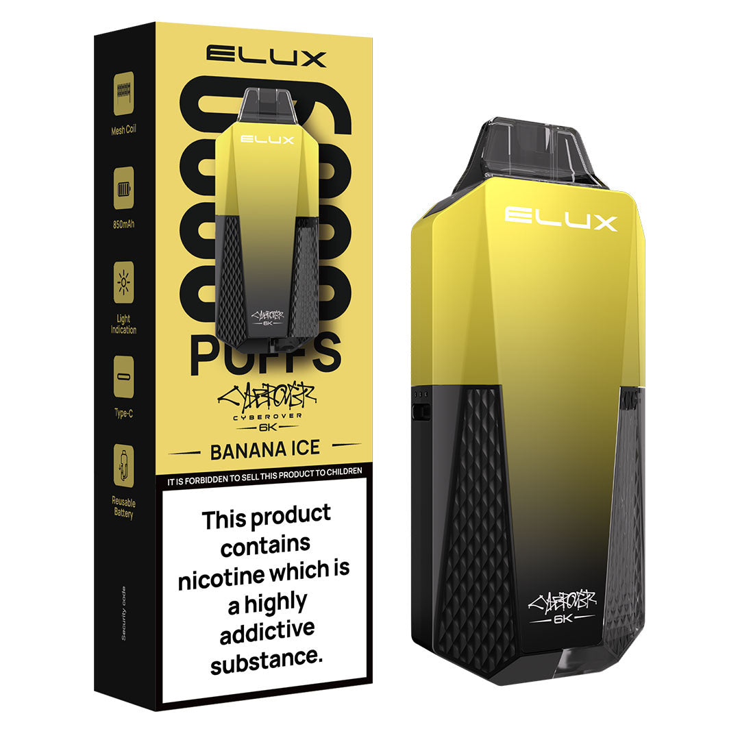 Elux Cyberover 6k Prefilled Vape KIT