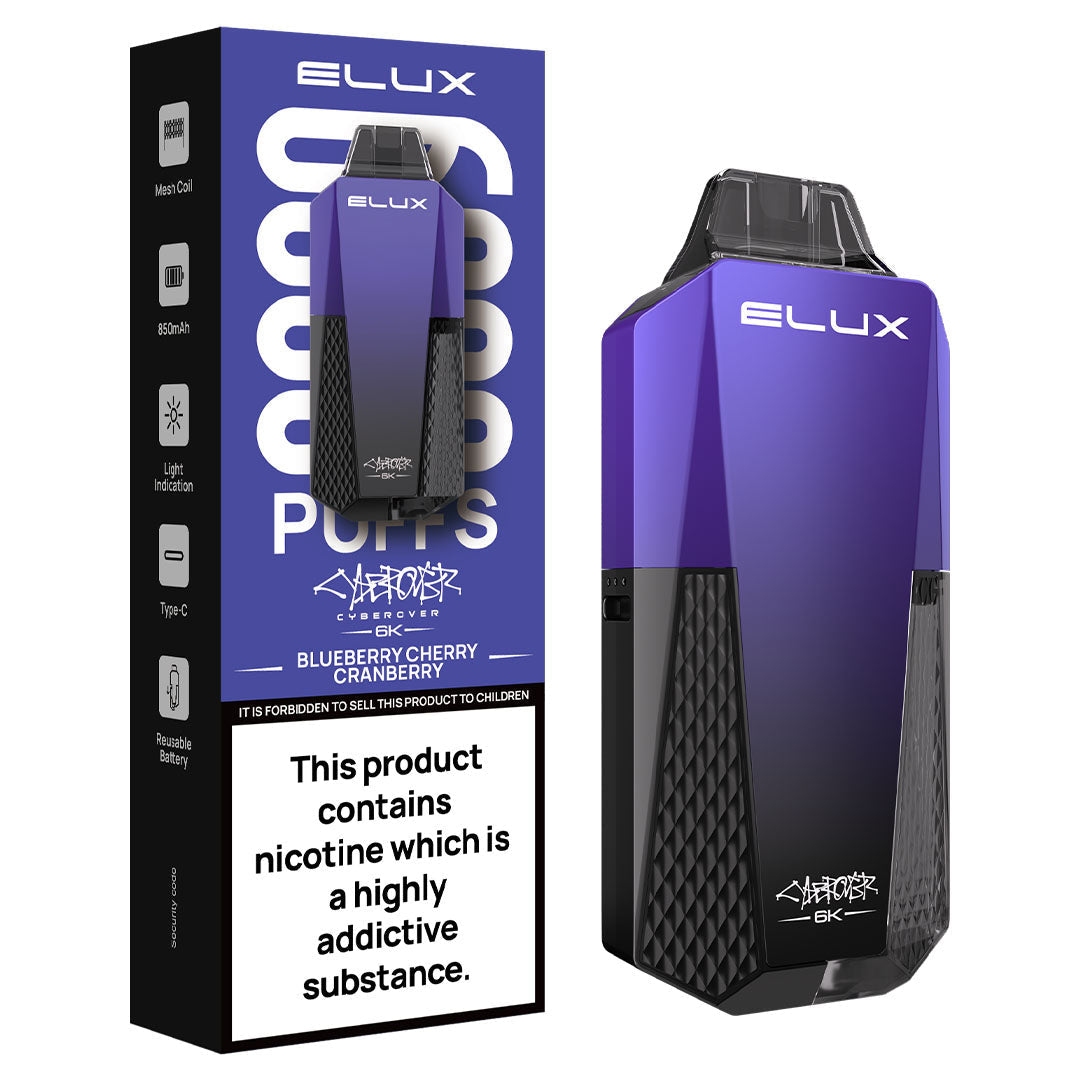 Elux Cyberover 6k Prefilled Vape KIT