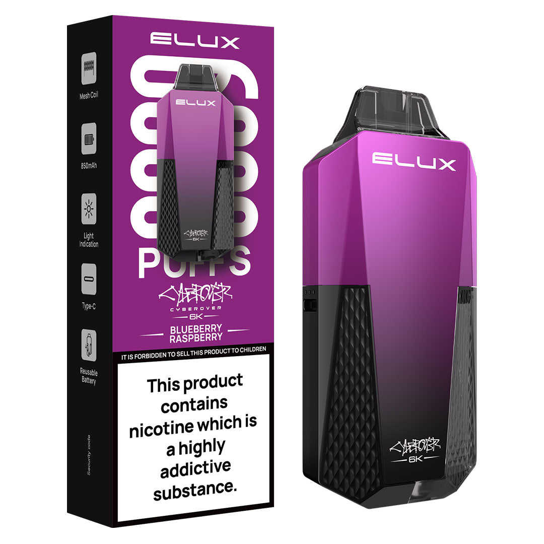 Elux Cyberover 6k Prefilled Vape KIT