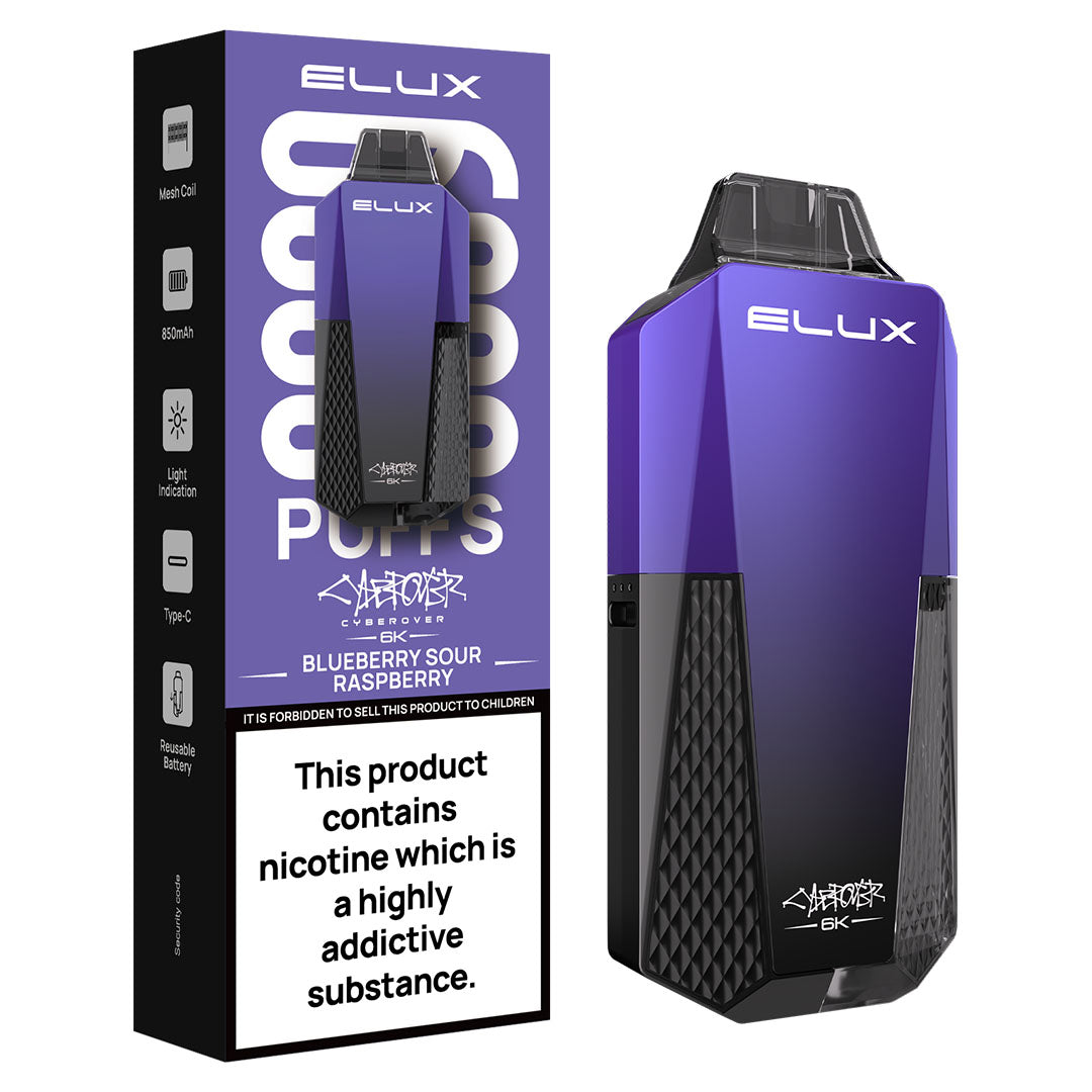 Elux Cyberover 6k Prefilled Vape KIT