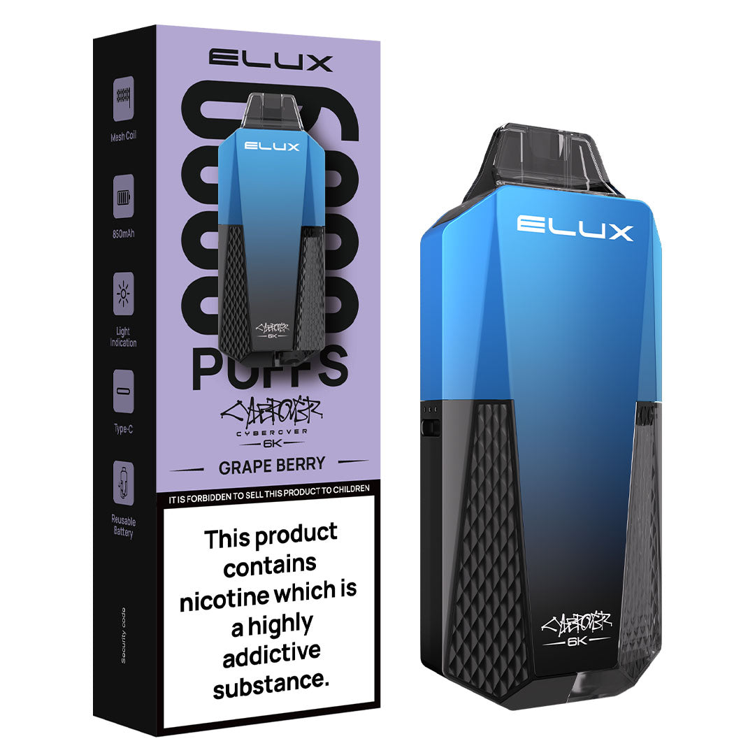 Elux Cyberover 6k Prefilled Vape KIT
