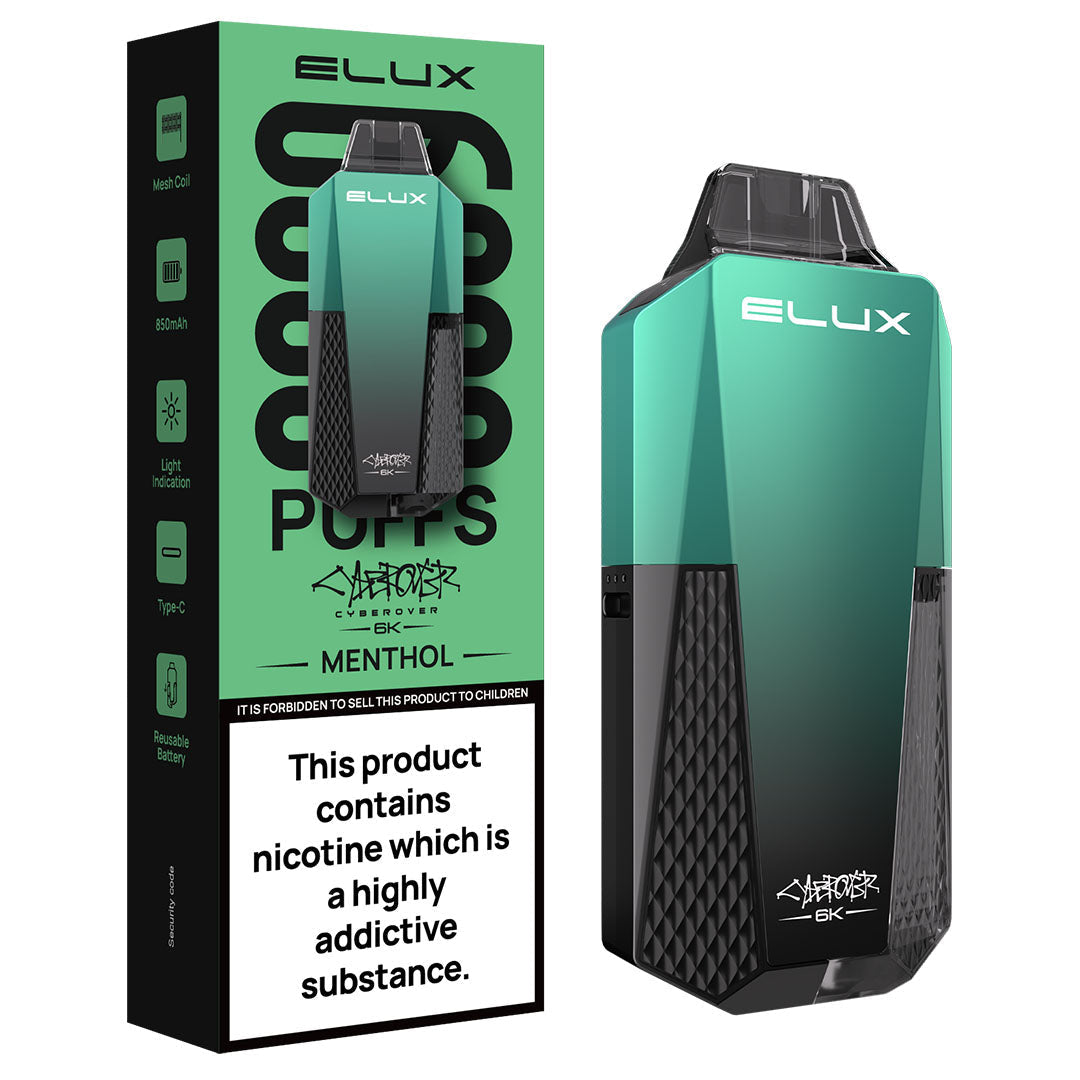 Elux Cyberover 6k Prefilled Vape KIT