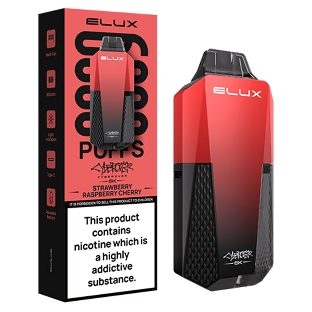Elux Cyberover 6k Prefilled Vape KIT