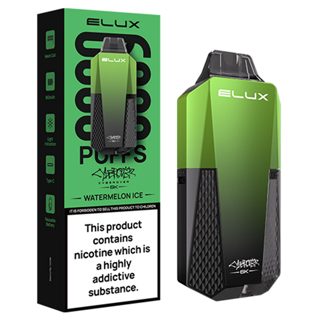 Elux Cyberover 6k Prefilled Vape KIT