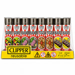 Load image into Gallery viewer, CLIPPER Lighters Printed Various Designs Box Of 48