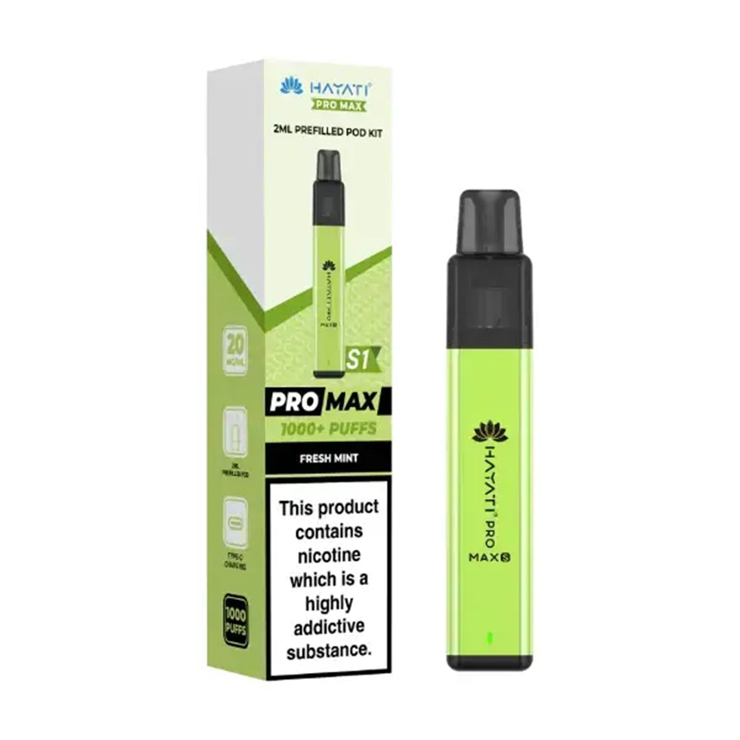 Hayati Pro Max S1 Prefilled Pod Kit