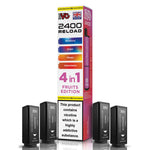 Load image into Gallery viewer, IVG 2400 Reload 4in1 Prefilled POD