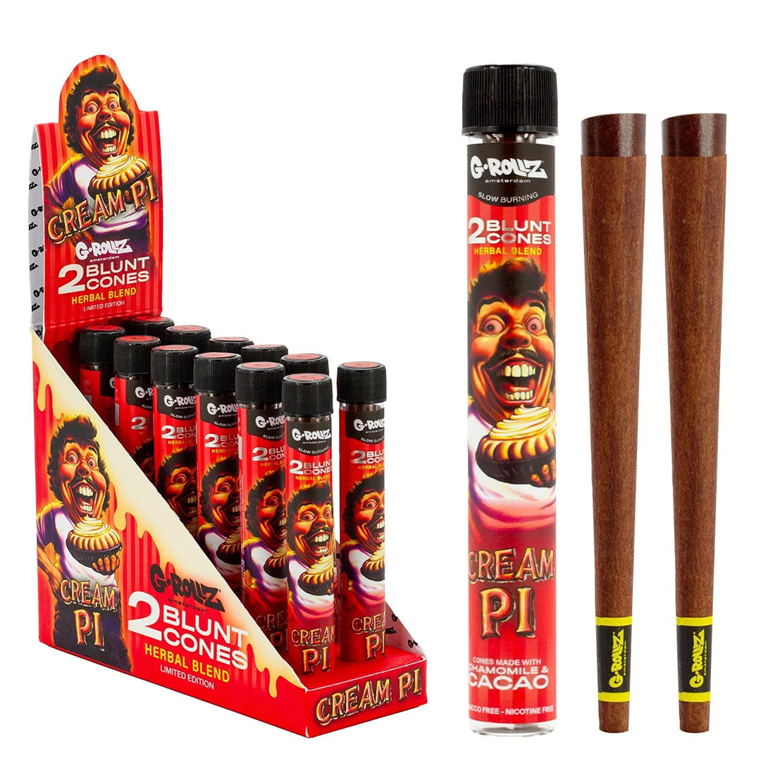 G-ROLLZ Blunt Cones - 12 Tubes Per Box - 24 Cones