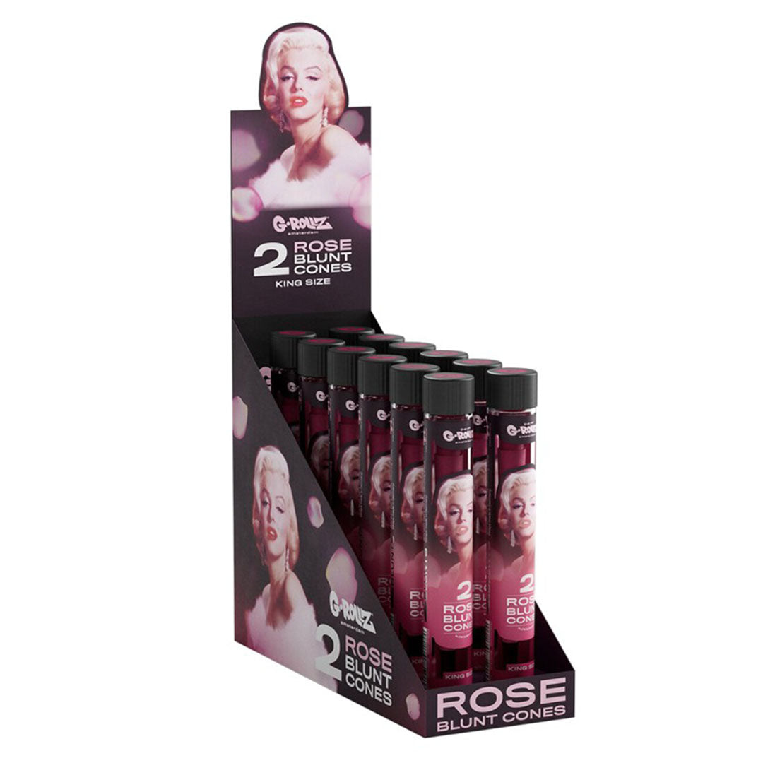 G-ROLLZ Blunt Cones - 12 Tubes Per Box - 24 Cones