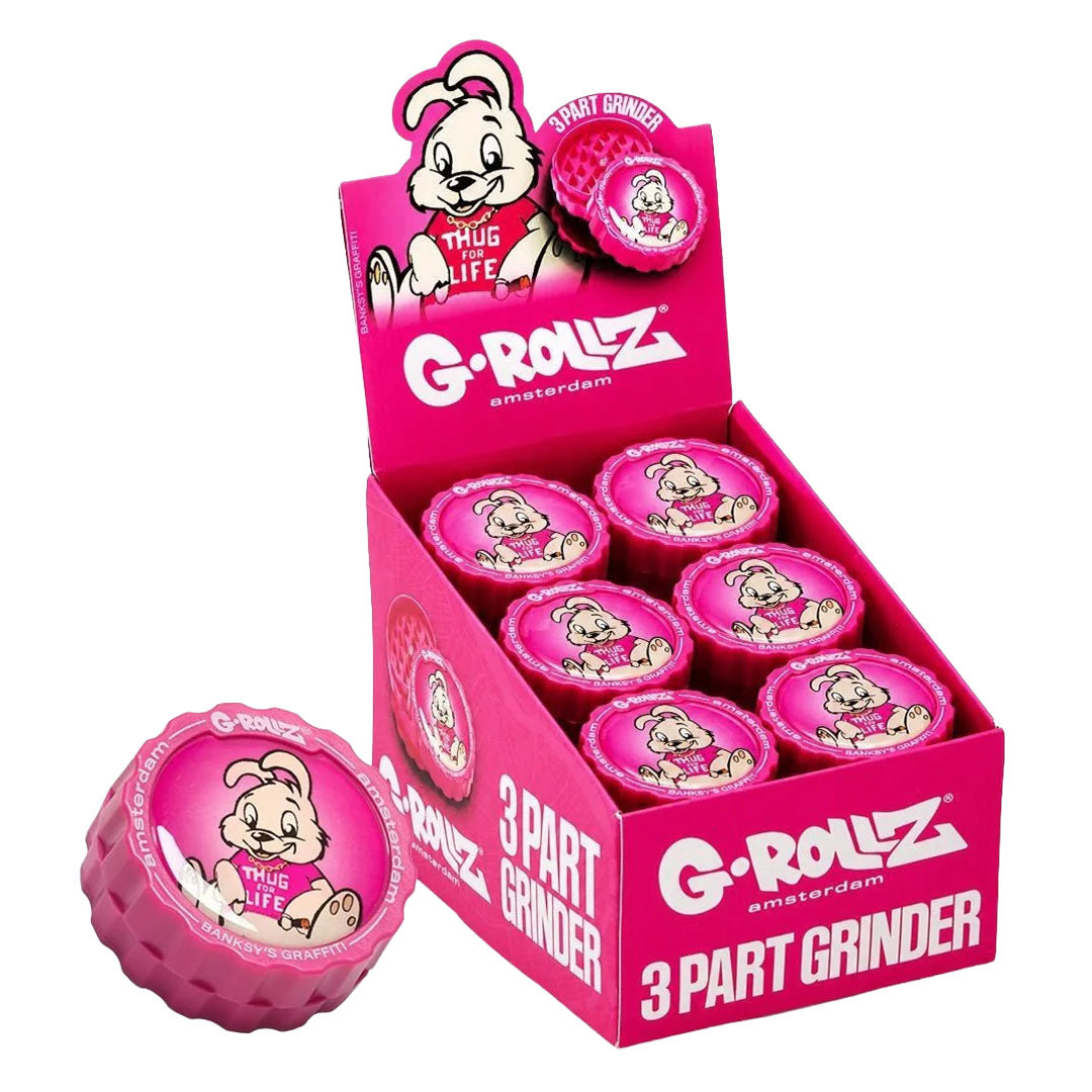 G-Rollz Collector 3-Part Grinder 53mm (18pcs Display)