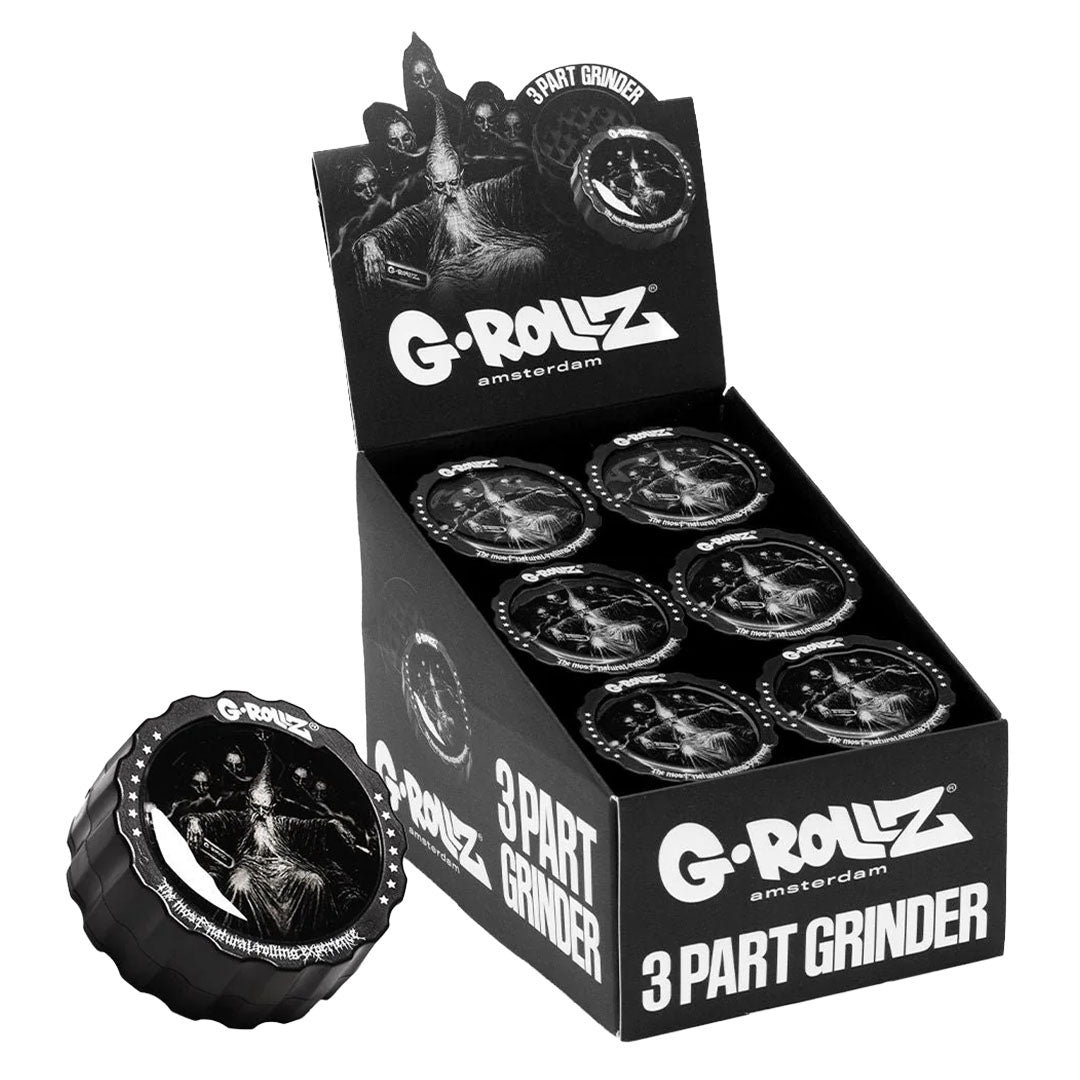 G-Rollz Collector 3-Part Grinder 53mm (18pcs Display)