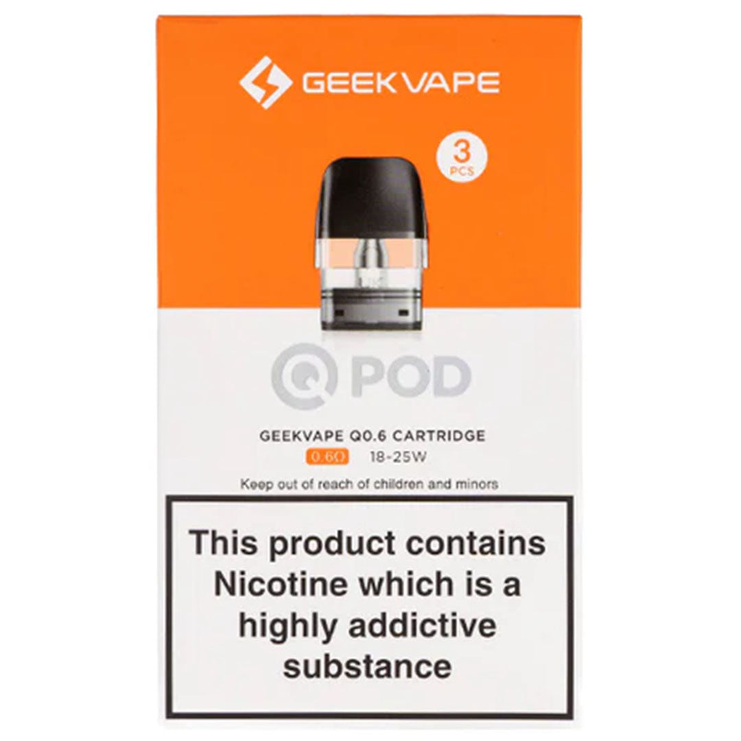 Geekvape Q Replacement Pods - 3pc