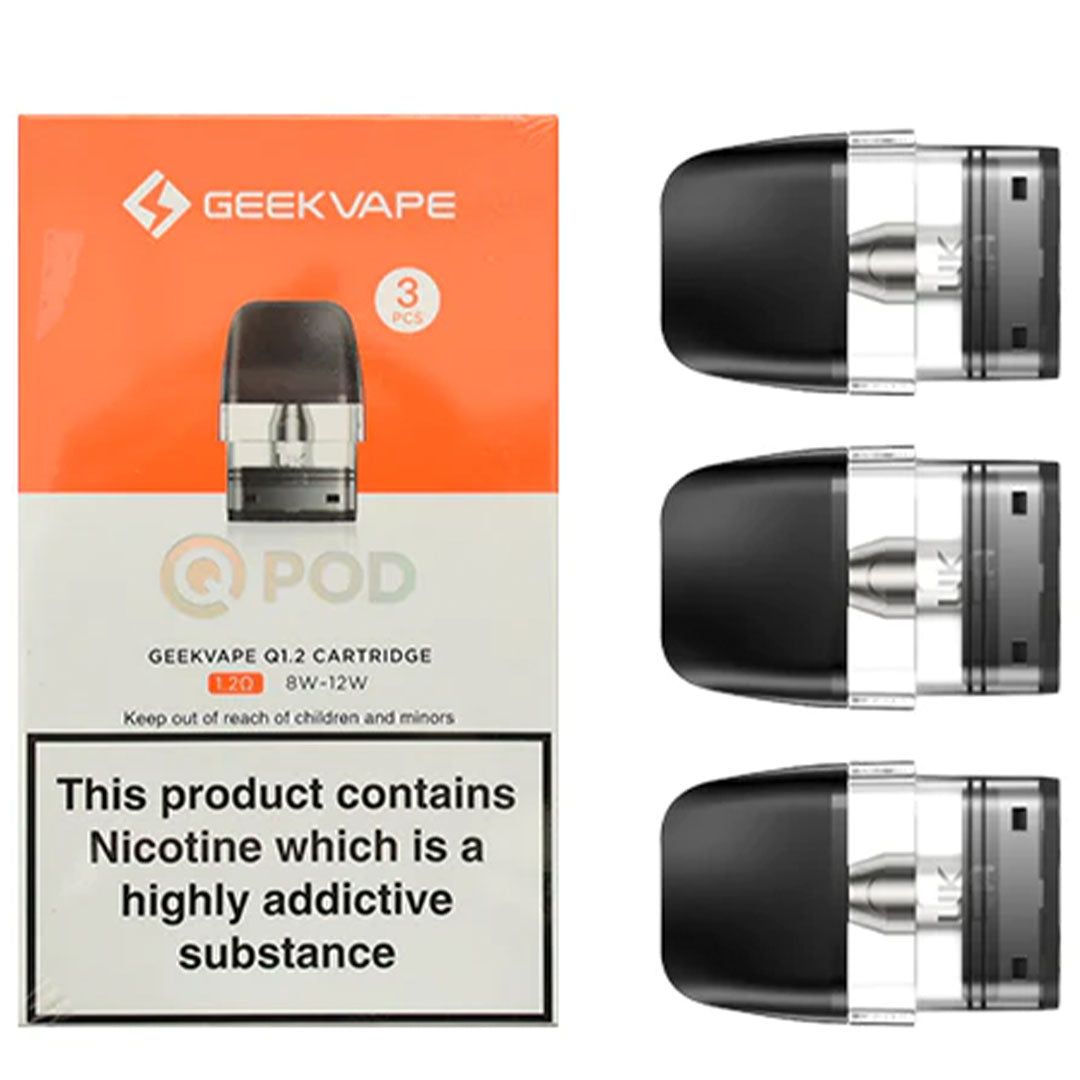 Geekvape Q Replacement Pods - 3pc
