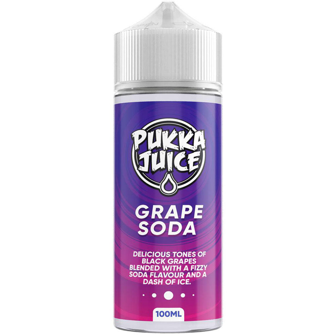 Grape Soda By Pukka Juice 100ml 0mg