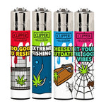 Load image into Gallery viewer, CLIPPER Lighters Printed Various Designs Box Of 48