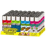Load image into Gallery viewer, CLIPPER Lighters Printed Various Designs Box Of 48