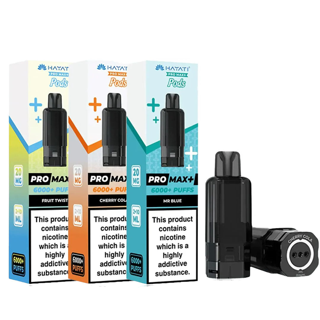Hayati Pro Max Plus 6000 PODS 20mg