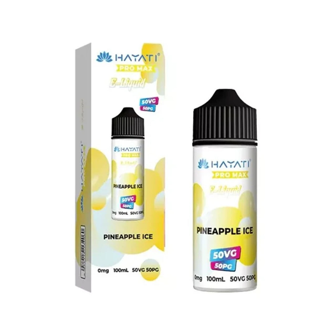 Hayati Pro Max Eliquid 50/50 100ml Shortfill E liquid