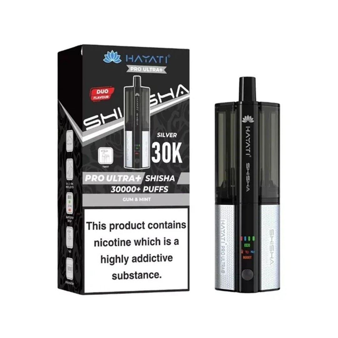 Hayati Pro Ultra Plus Shisha 30K Prefilled Pod Vape Kit