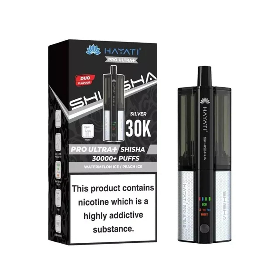 Hayati Pro Ultra Plus Shisha 30K Prefilled Pod Vape Kit