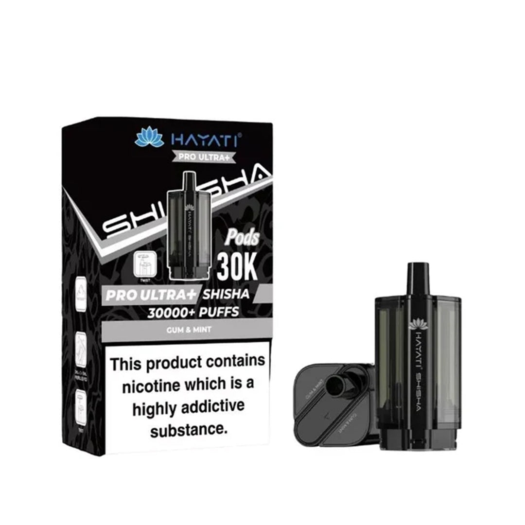 Hayati Pro Ultra Plus Shisha 30K PODS