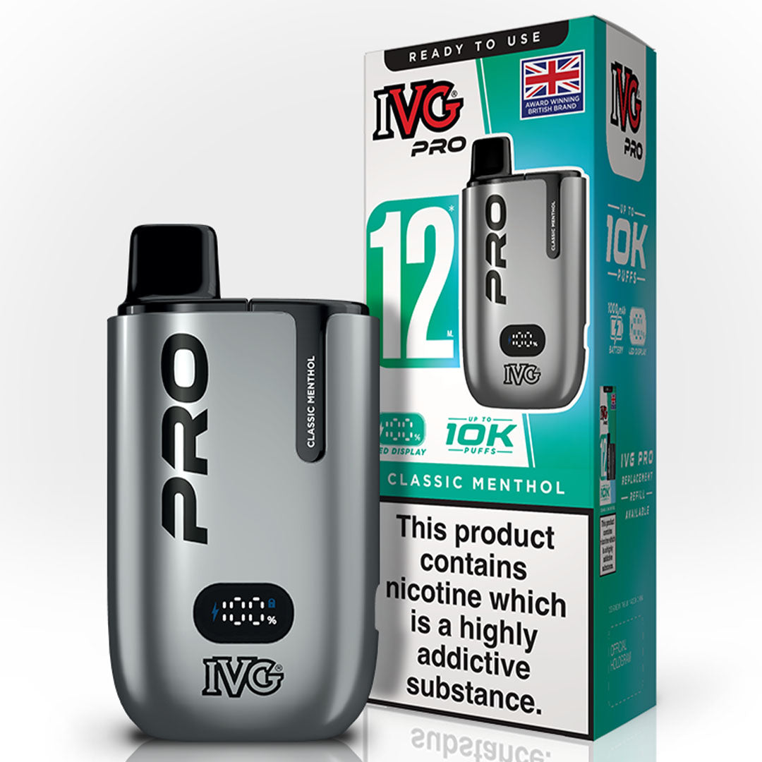 IVG Pro 12 10k Prefilled Vape KIT