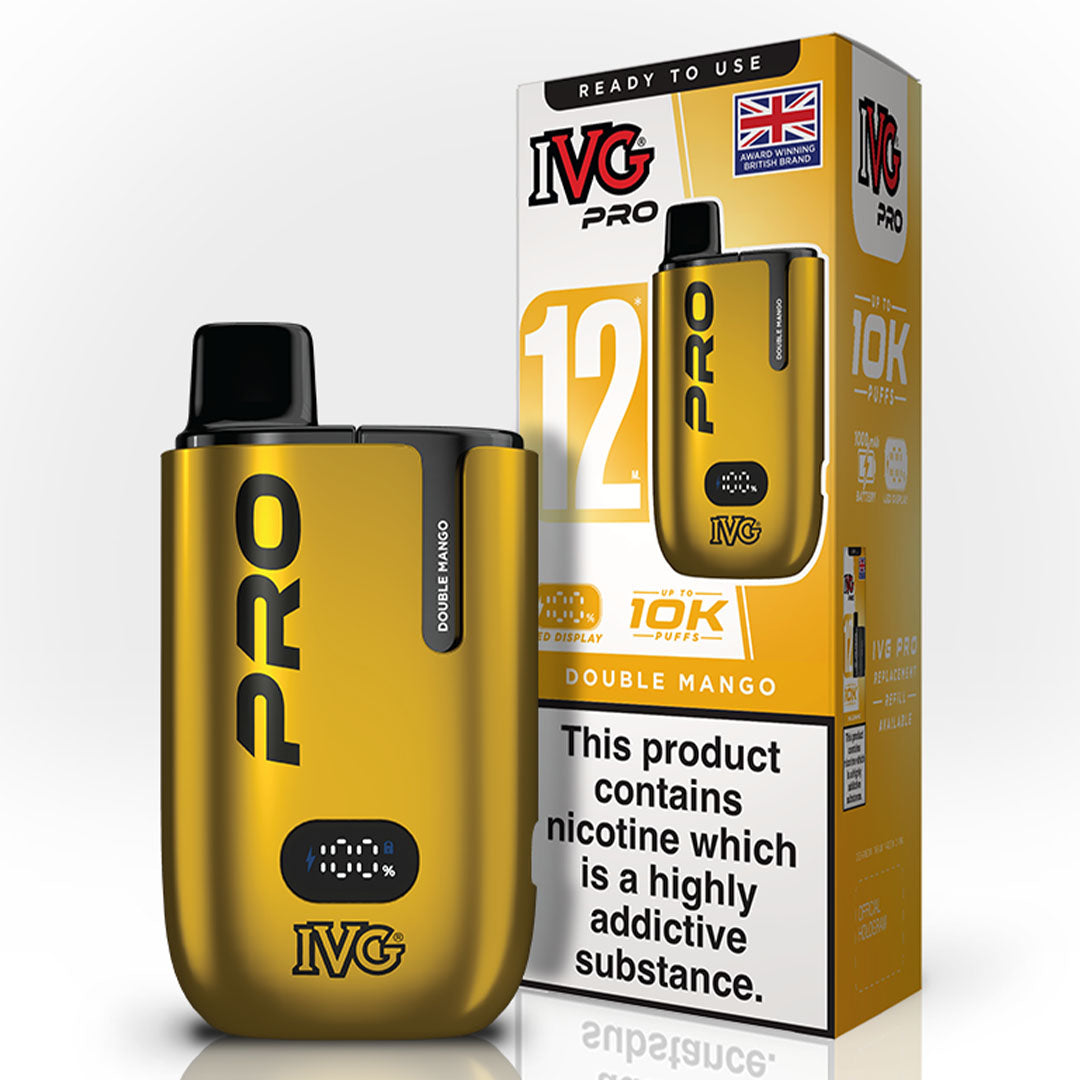 IVG Pro 12 10k Prefilled Vape KIT 20mg