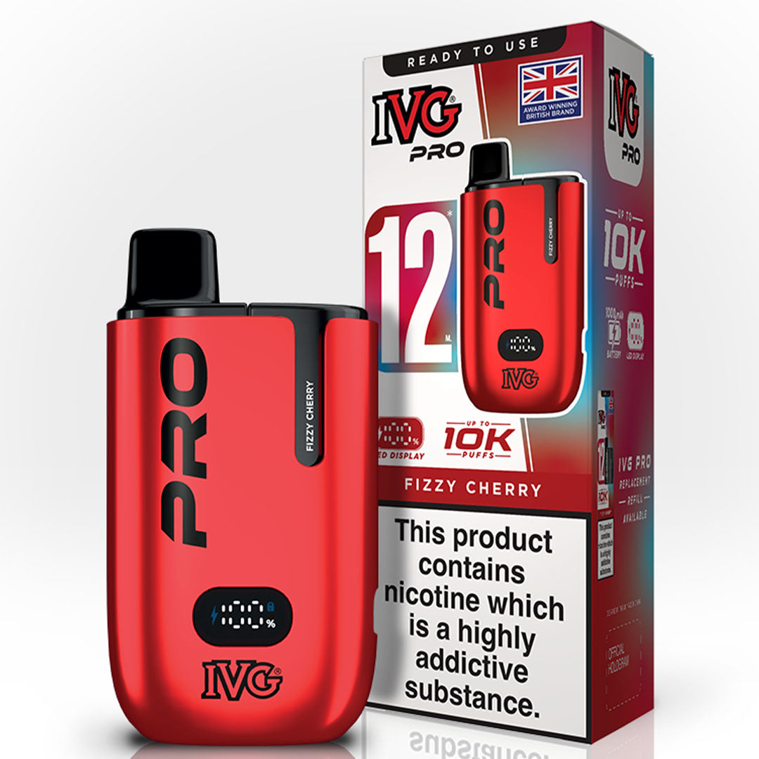IVG Pro 12 10k Prefilled Vape KIT 20mg